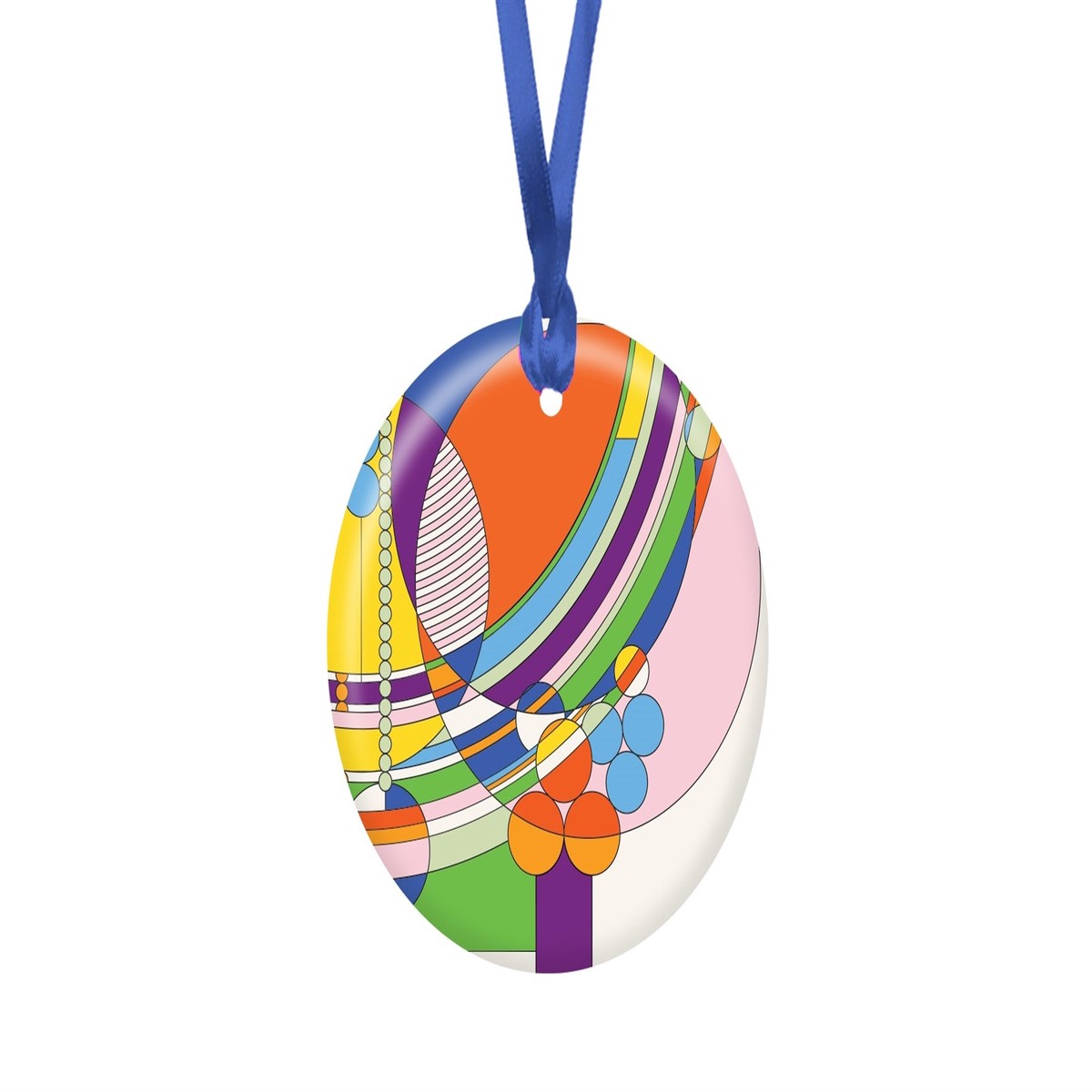 Frank Lloyd Wright "March Balloons" Porcelain Ornament