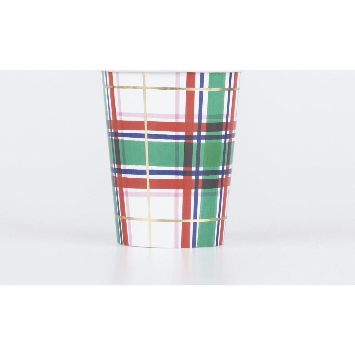 Plaid Cups