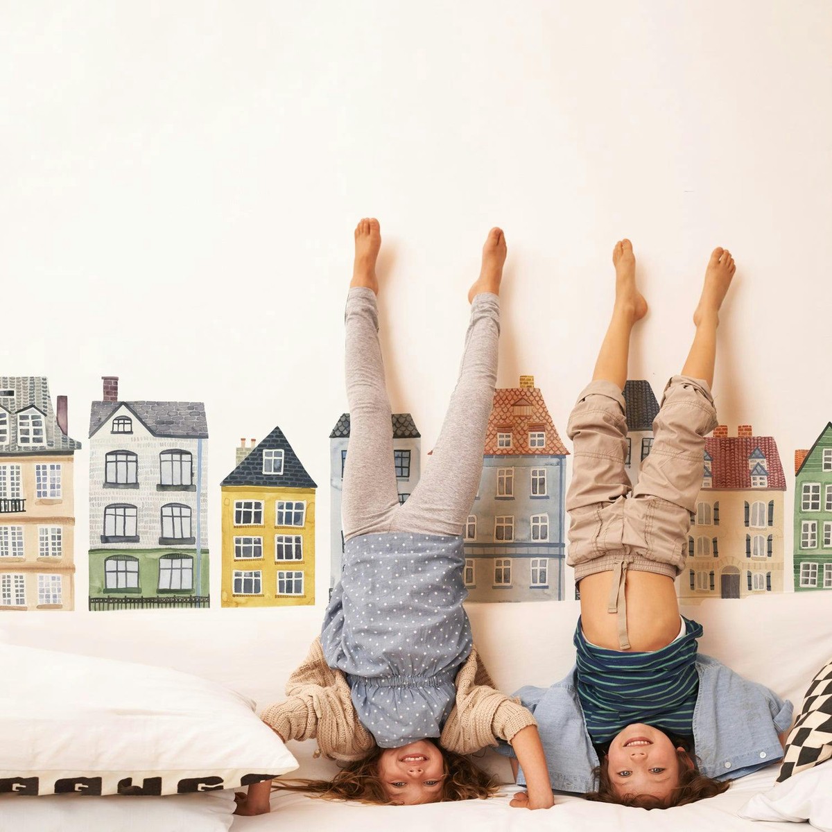 Village Kit  Medium  Peel-and-Stick Wall Decals