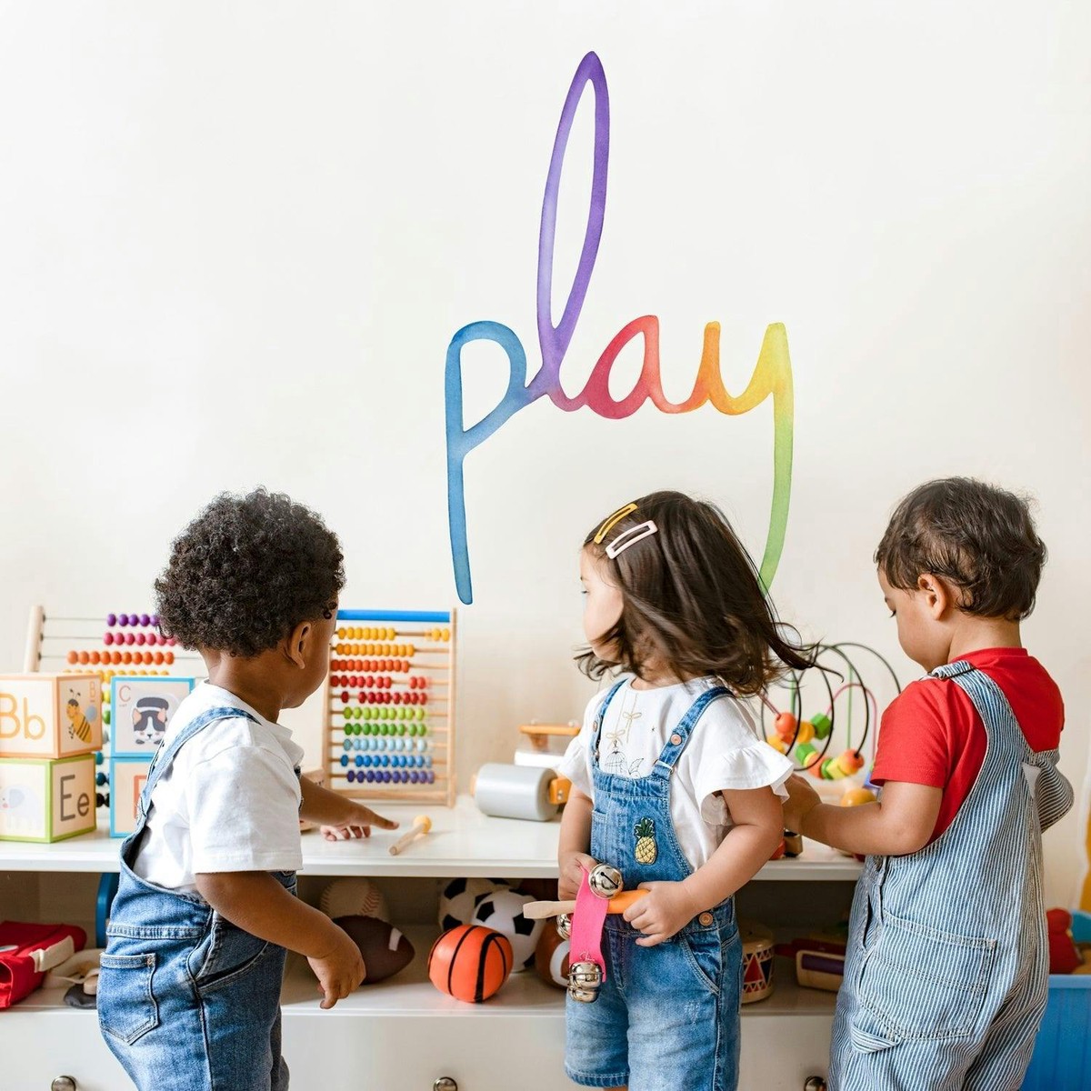 Watercolor Words  Play  Peel-and-Stick Wall Decals