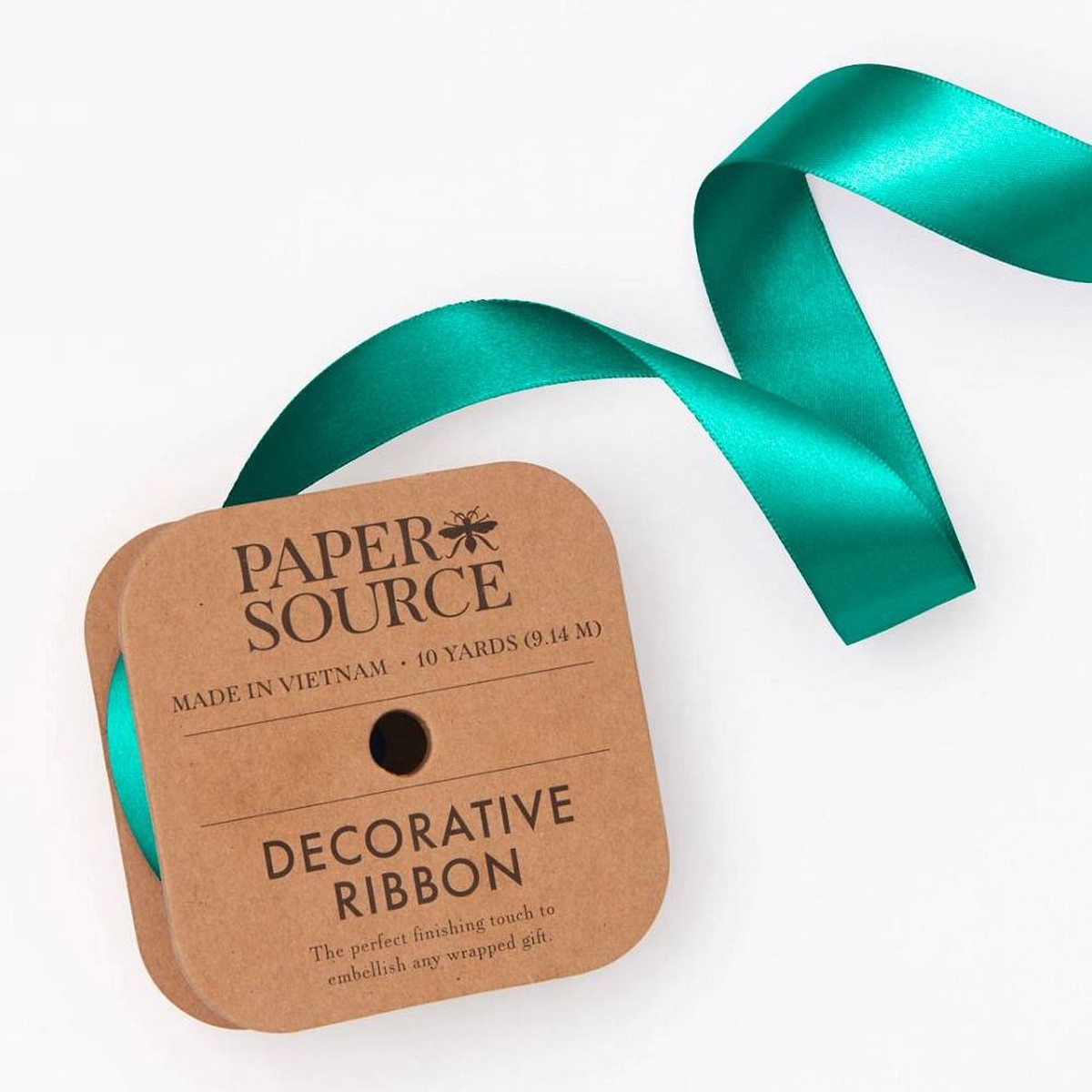 Satin Jade Ribbon 1″ 10YD