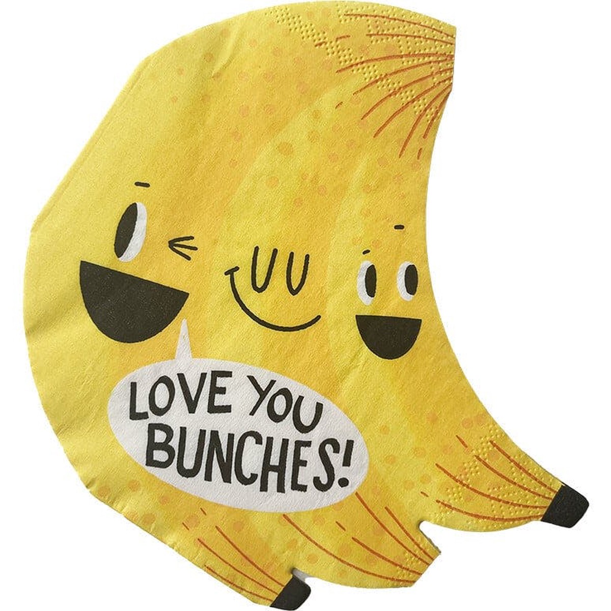 Bananas For You “Love You Bunches” Large Napkins