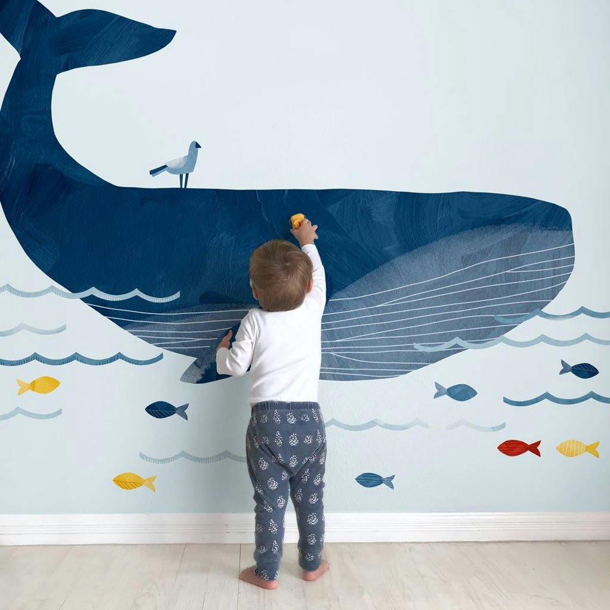 Warrick The Whale  Giant  Peel-and-Stick Wall Decals