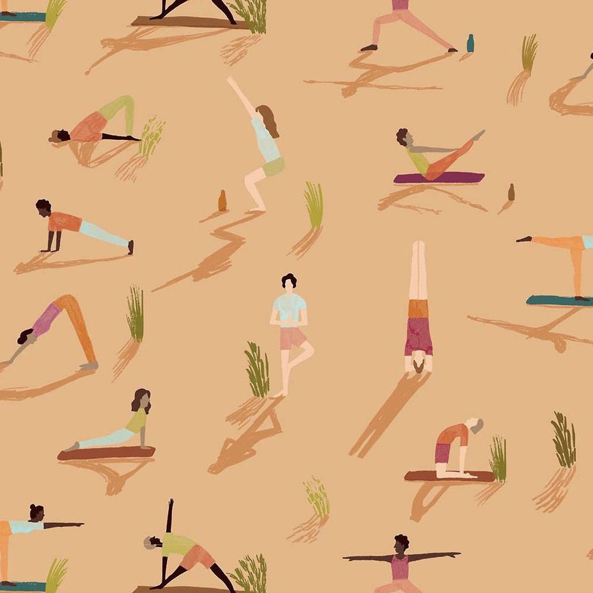 Yoga Flat Wrap