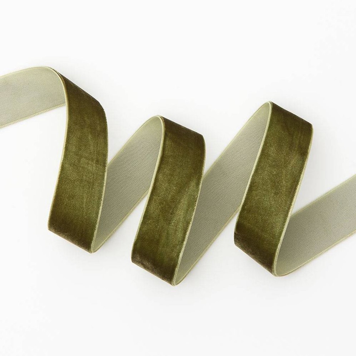 Dusty Dark Green Ribbon 1″ 5 YD