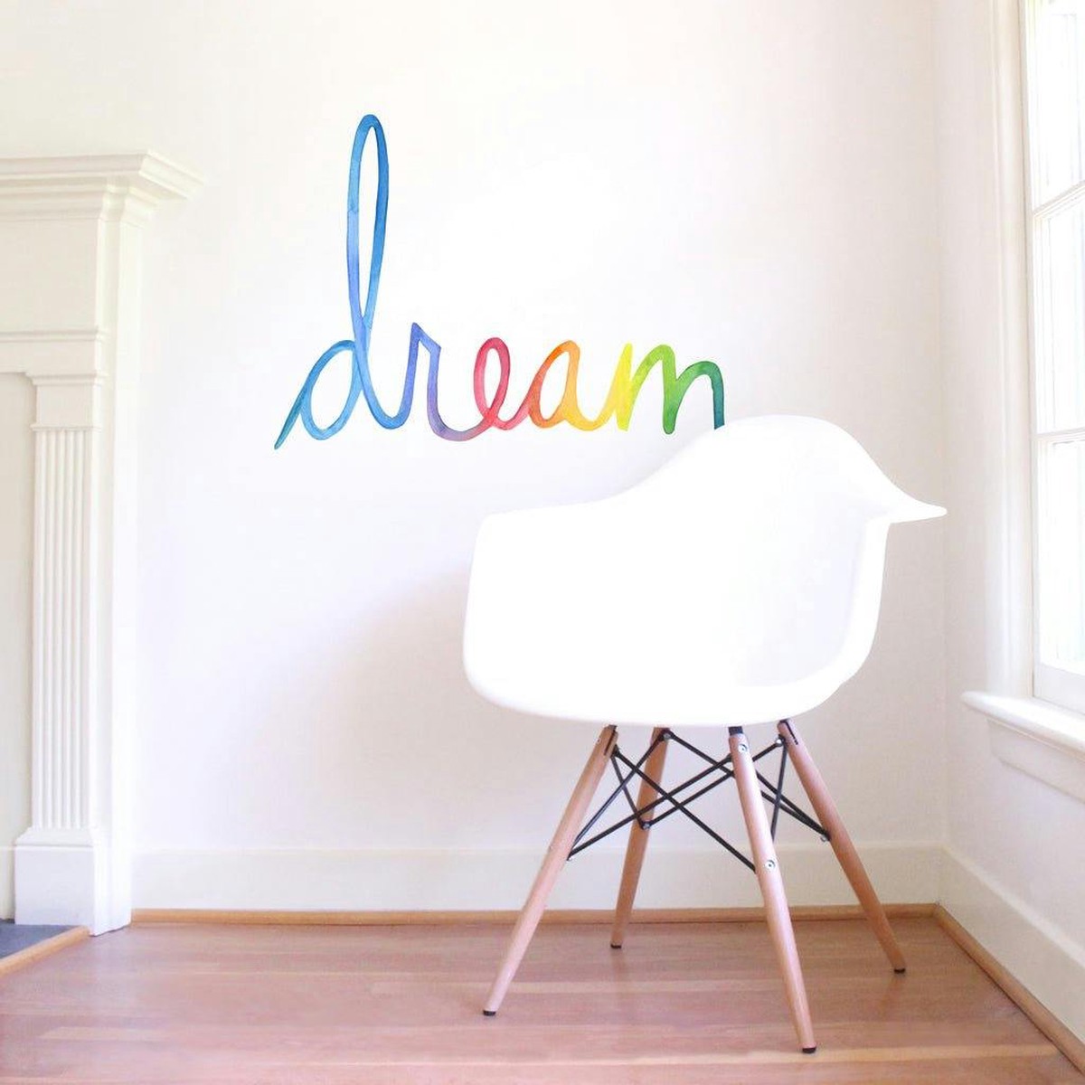 Watercolor Words  Dream  Peel-and-Stick Wall Decals