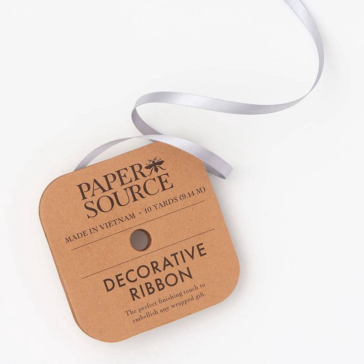 Satin Silver 1/4″ 10 YD