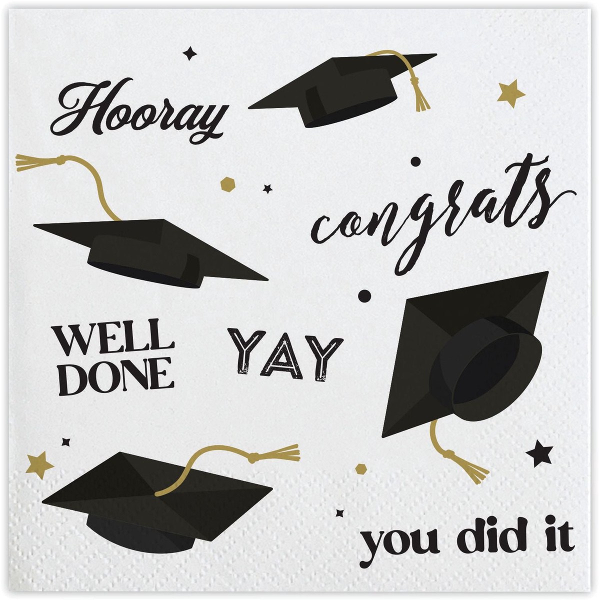 Grad Party Beverage Napkins