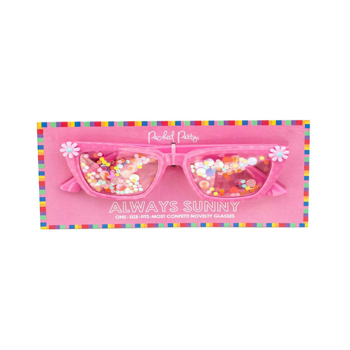 Confetti Filled Party Glasses