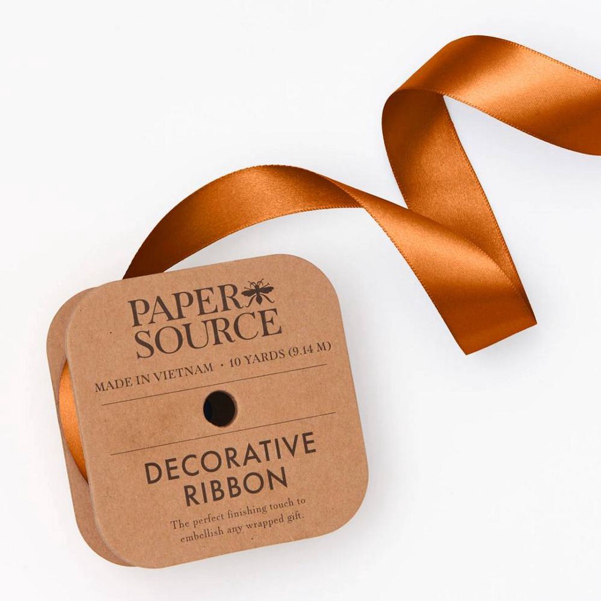 Satin Copper Ribbon 1″ 10YD