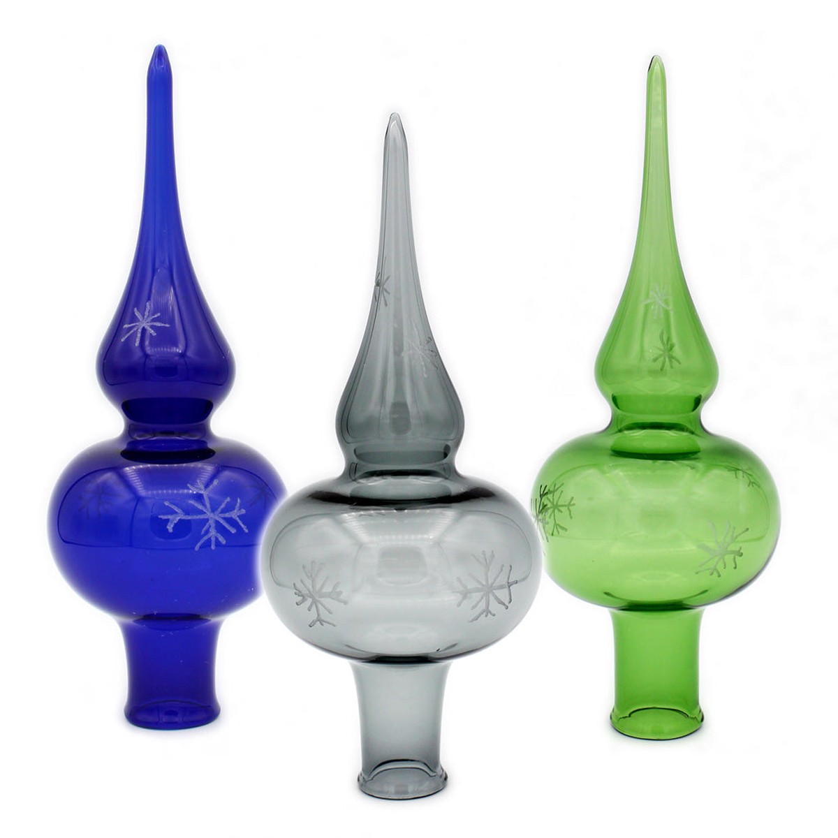 Blown Glass Tree Toppers