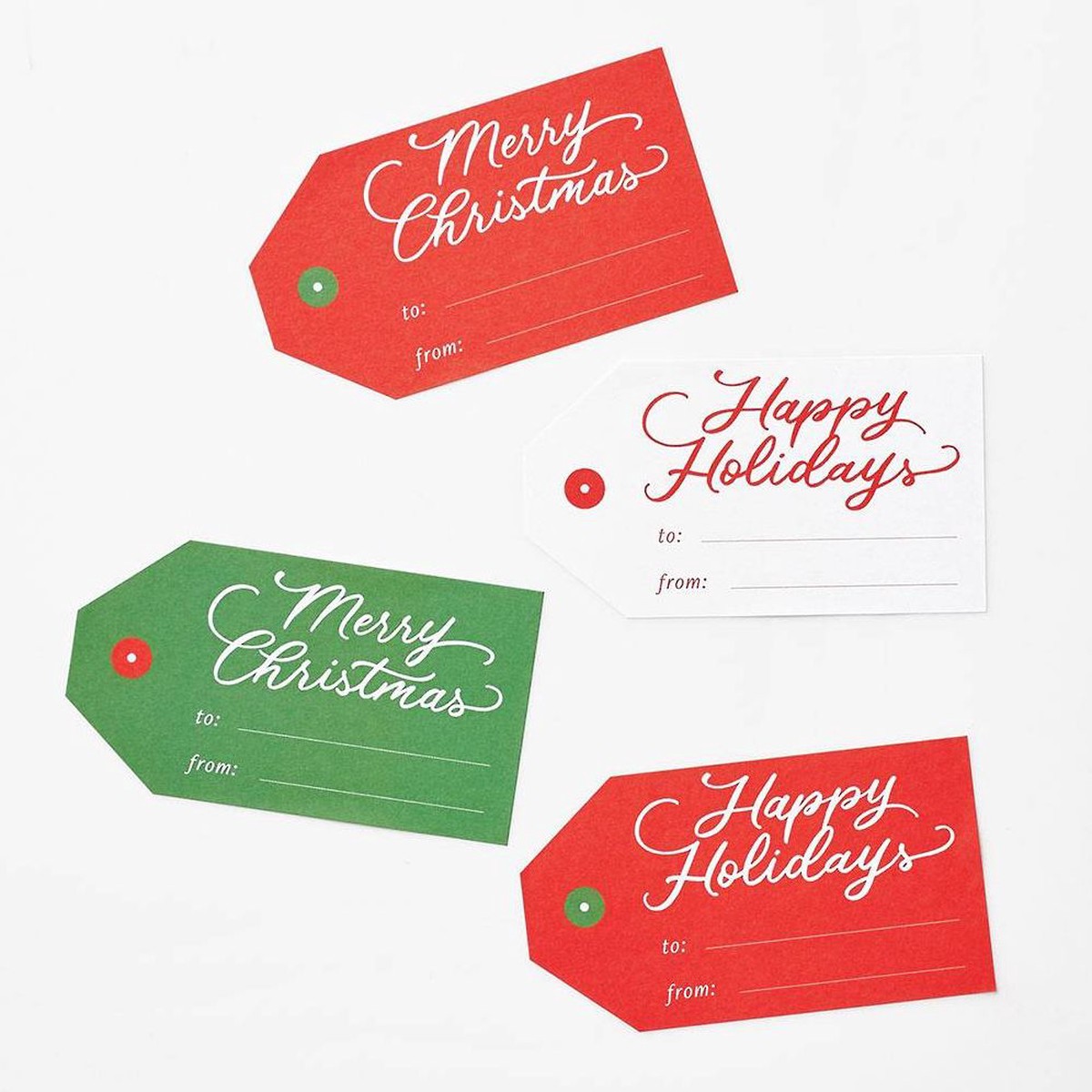 Christmas & Holiday Gift Labels