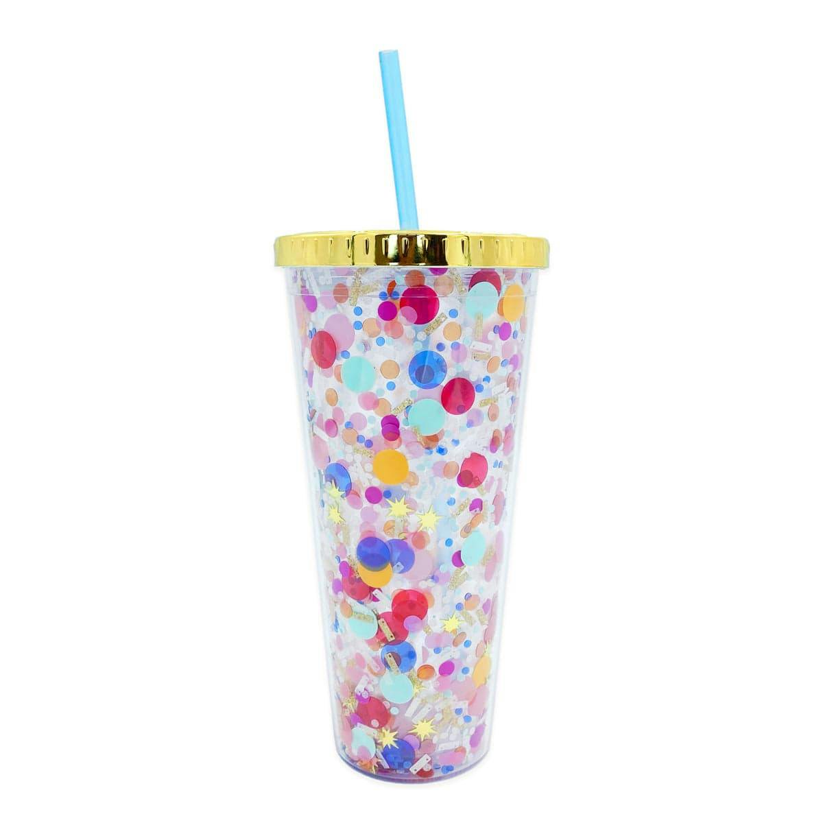 Multicolor Confetti Tumbler