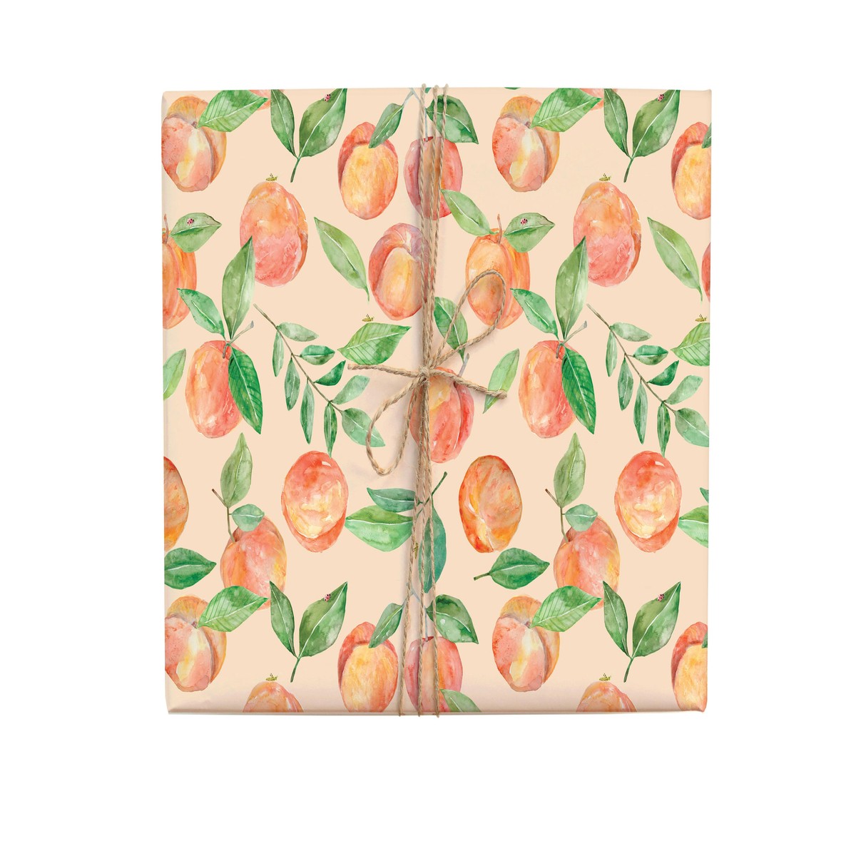 Peach Orchard Gift Wrap