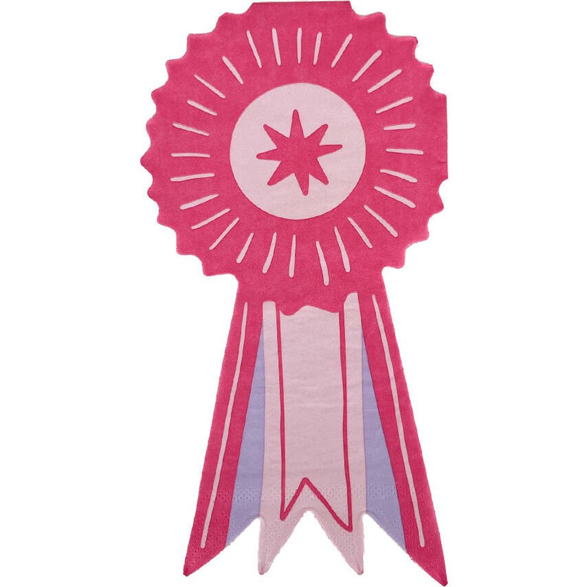 Pink Rodeo Ribbon Guest Napkins