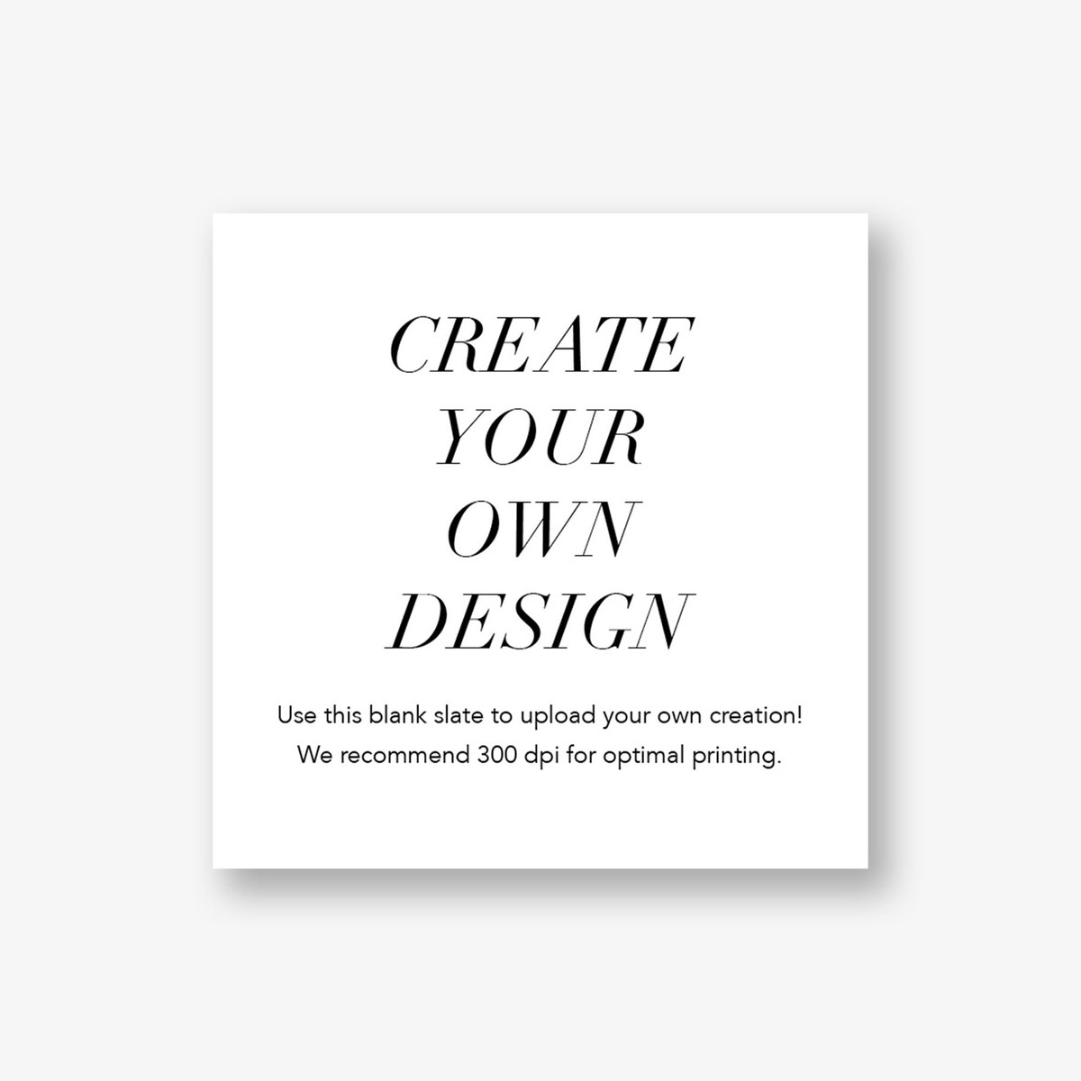 Upload Your Own Gift Tag Label