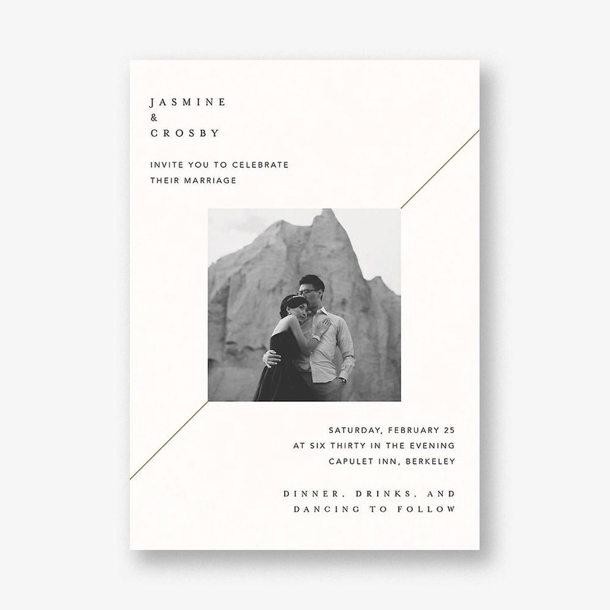 Adored Photo Wedding Invitation
