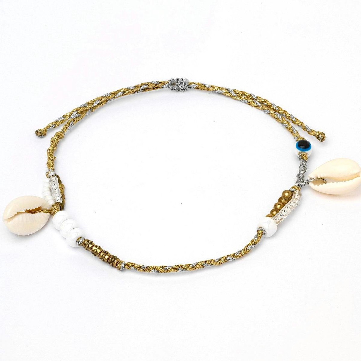 Sahara Cowrie Shell Anklet