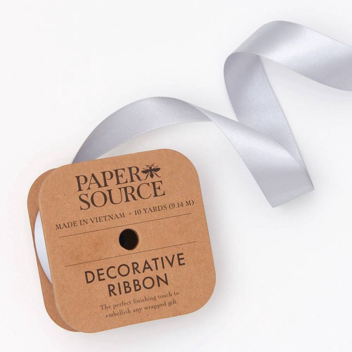 Satin Silver 1″ 10YD