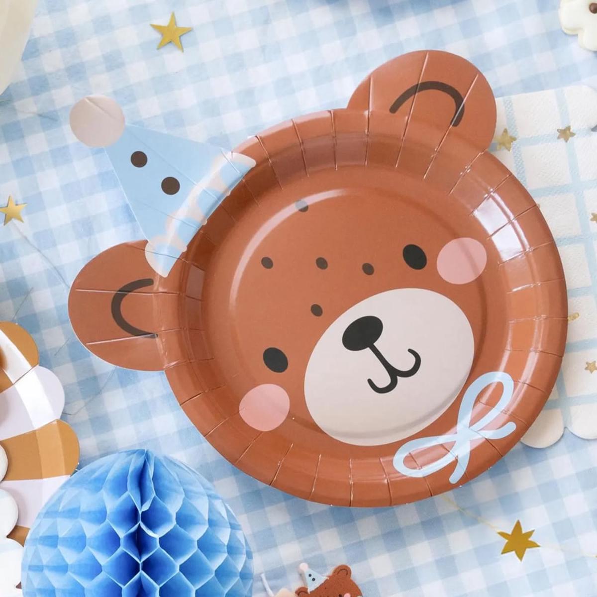 Bear Paper Plates