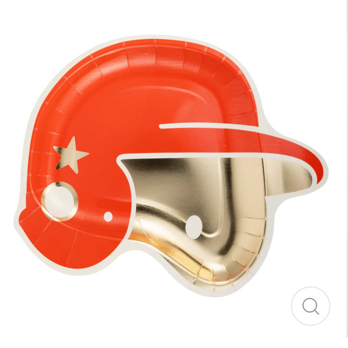 "Buy Me Some Peanuts" Baseball Helmet Shaped Paper Plates (Pack of 8)