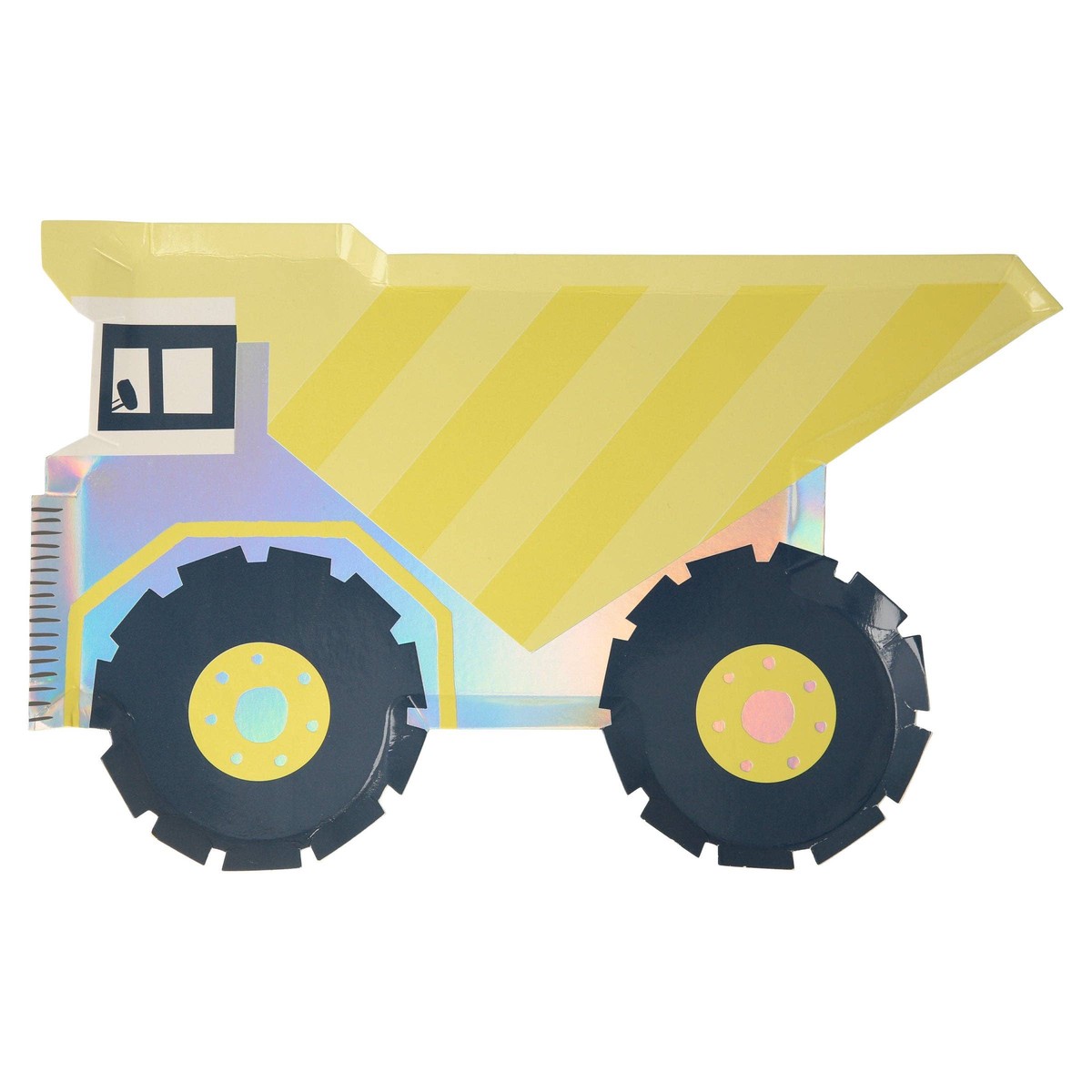 "Dump It Right" Dumper Truck Party Plates by Meri Meri