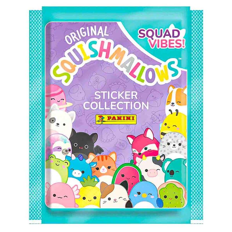 Panini Squishmallows A Pack Of 5 Stickers - Squad Vibes!