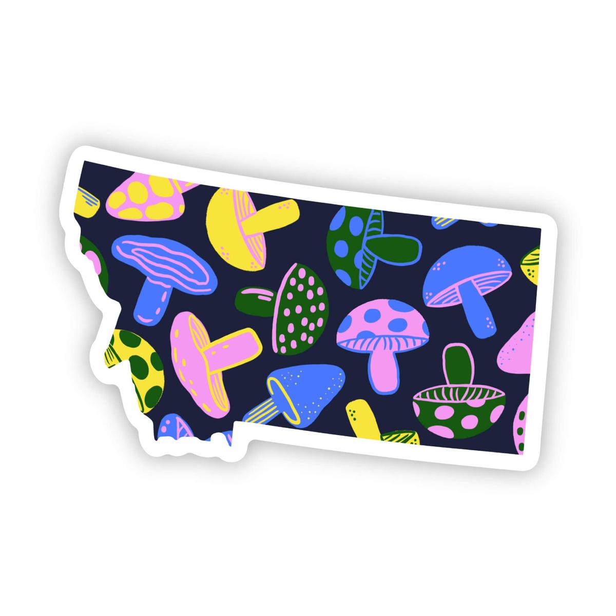 Montana Sticker - Mushroom