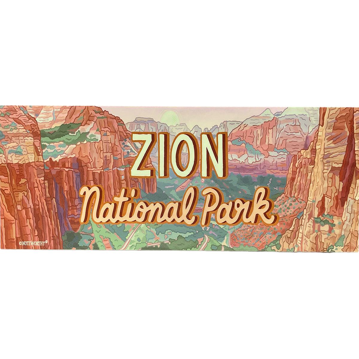 Zion Bumper Sticker