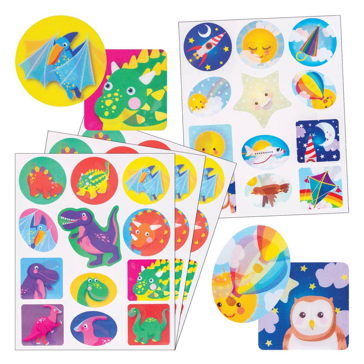 Zart Giant Moving Stickers Pack of 36