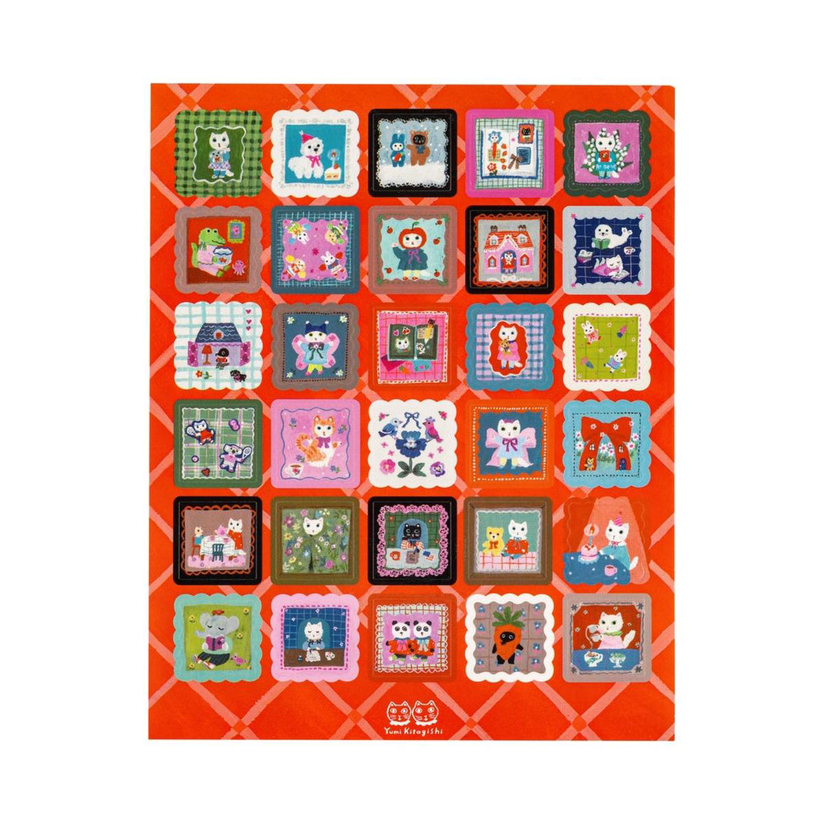 Yumi Kitagishi Stickers 8211 Daily Life of a White Cat